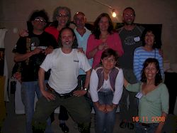 grupo de artesanos feria de Cañada Rosquin