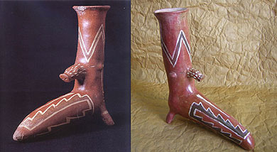 replica de cerámica cultura Condorhuasi